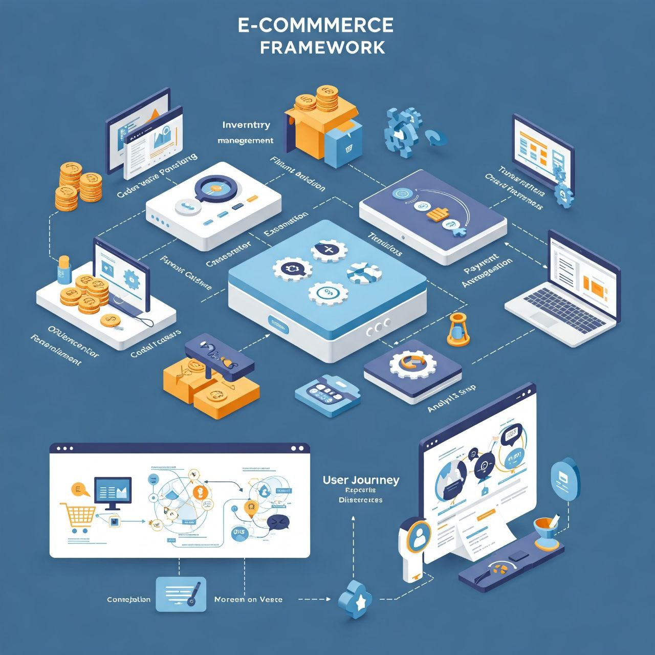 Delta Commerce framework modular para ecommerce